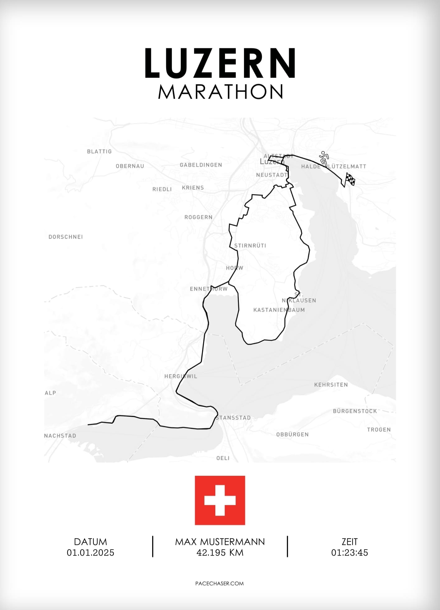 Marathon Lucerne Poster
