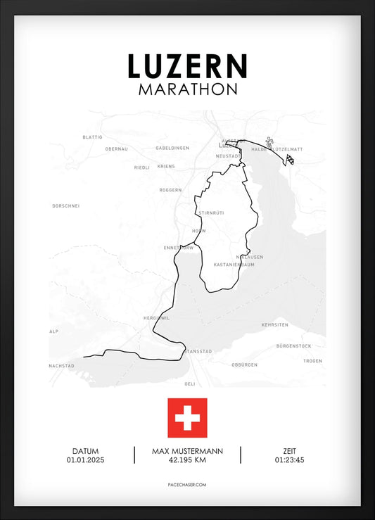 Marathon Luzern Poster