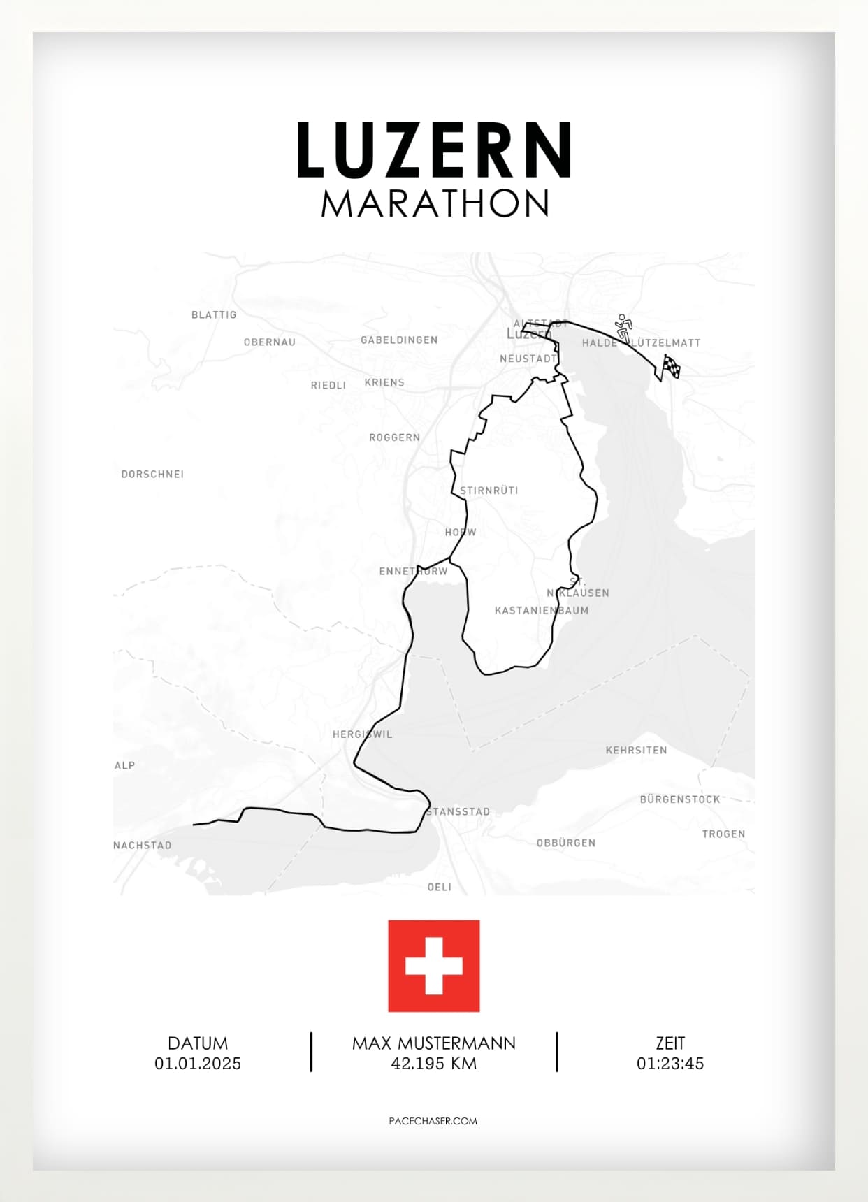Marathon Lucerne Poster