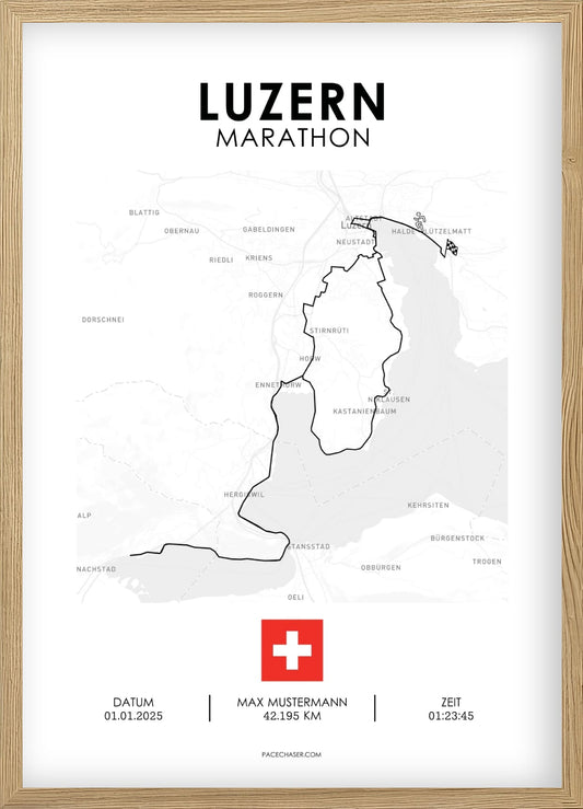 Marathon Luzern Poster