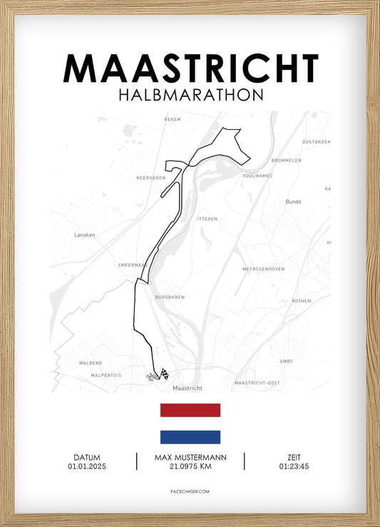 Halbmarathon Maastricht Poster