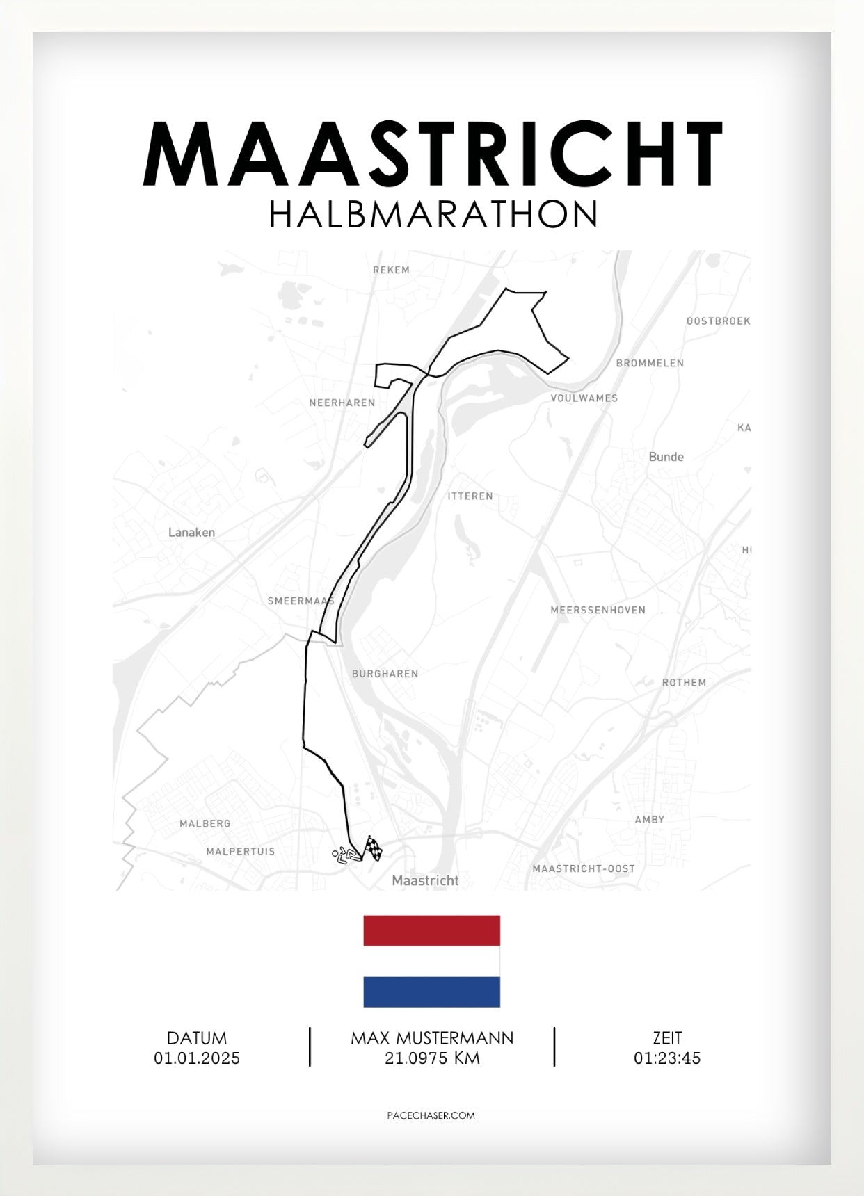 Maastricht Half Marathon Poster