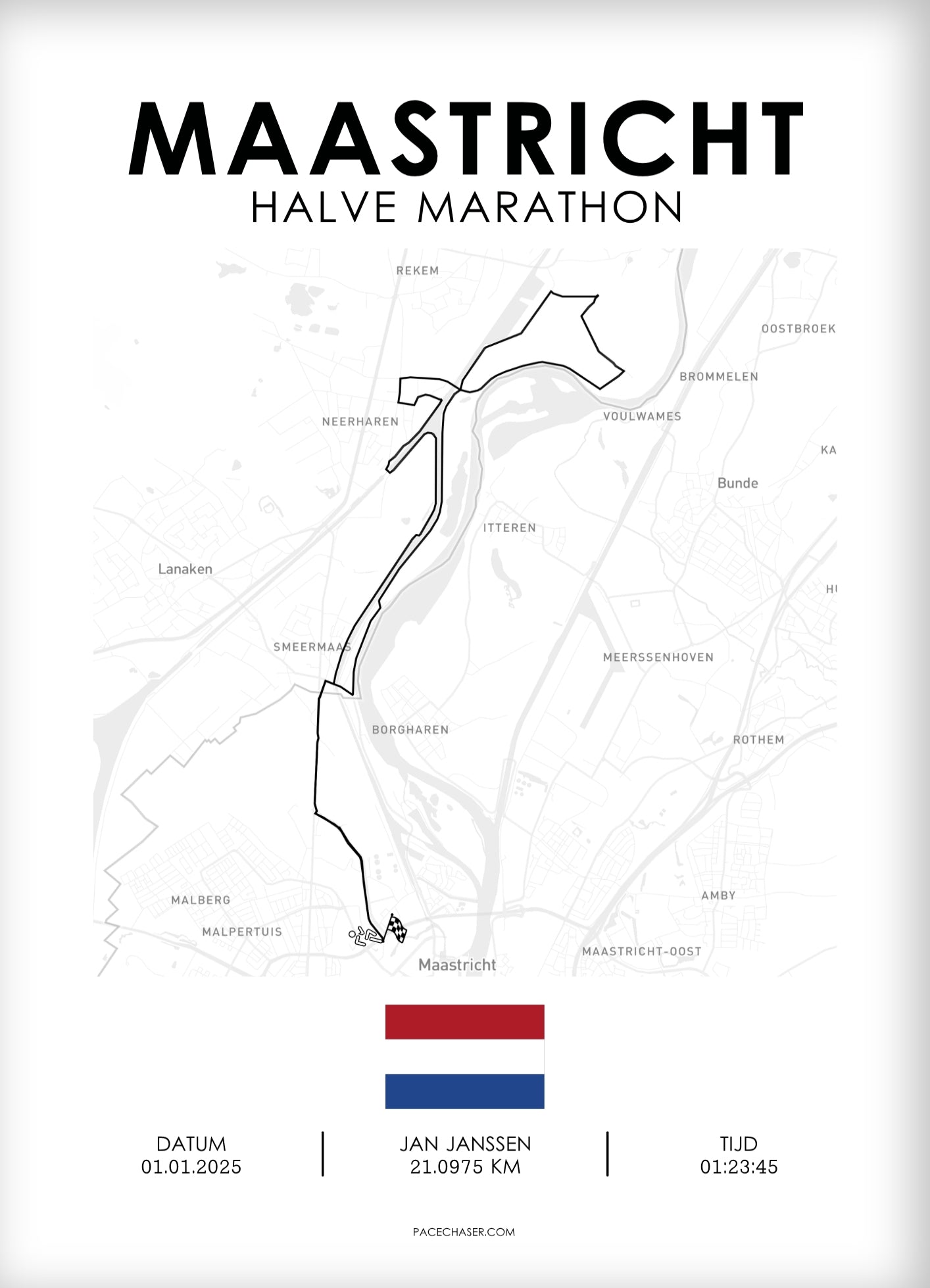 Maastricht Half Marathon Poster