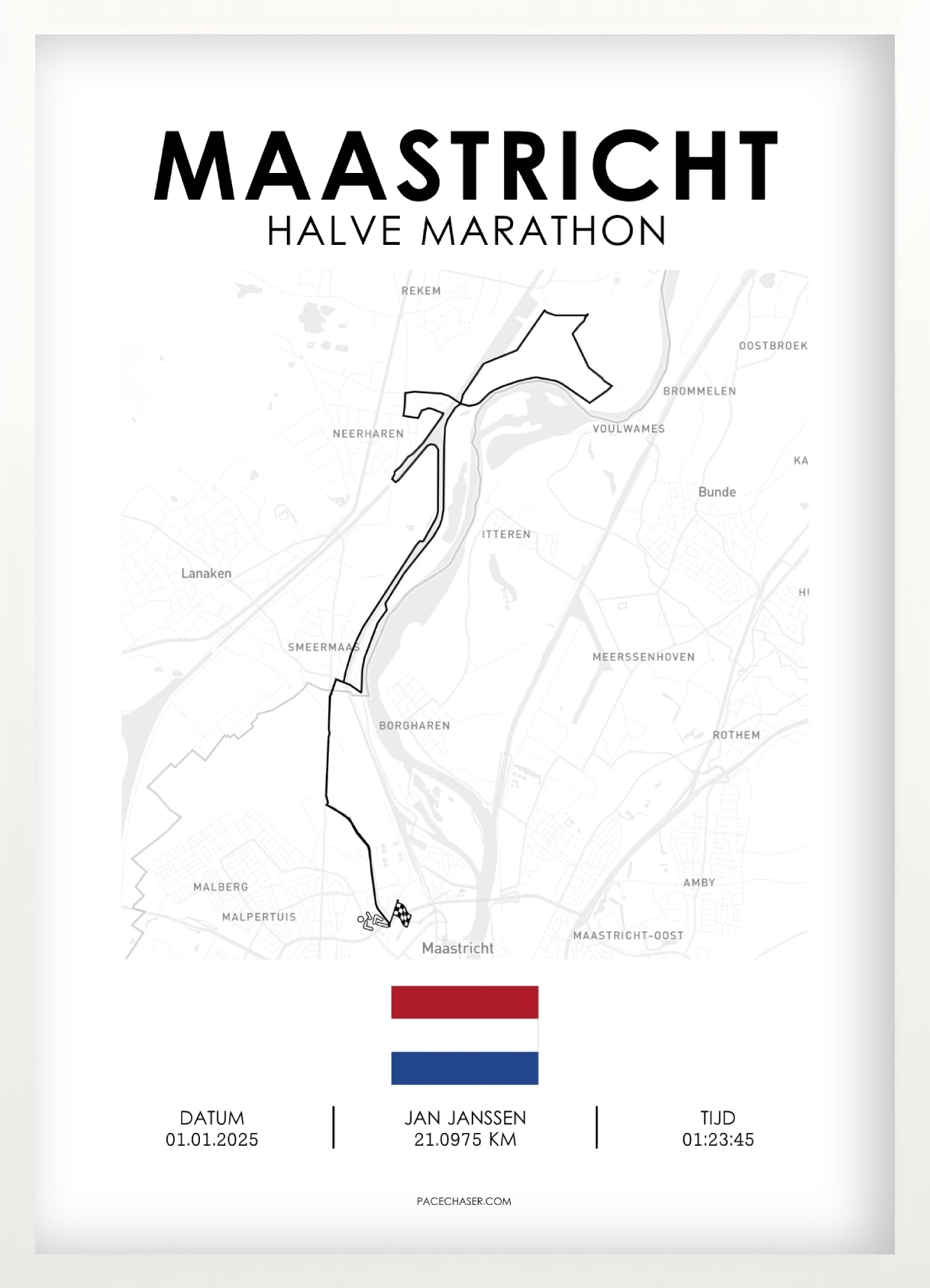 Maastricht Half Marathon Poster