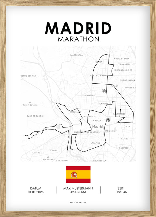 Madrid Marathon Poster (from 2026)