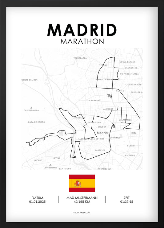 Madrid Marathon Poster (from 2026)