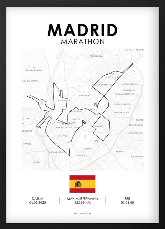 Marathon Madrid Poster