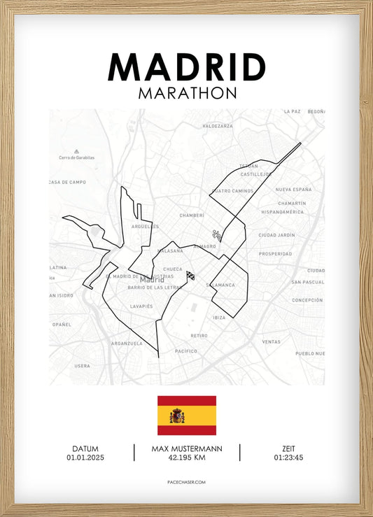 Marathon Madrid Poster