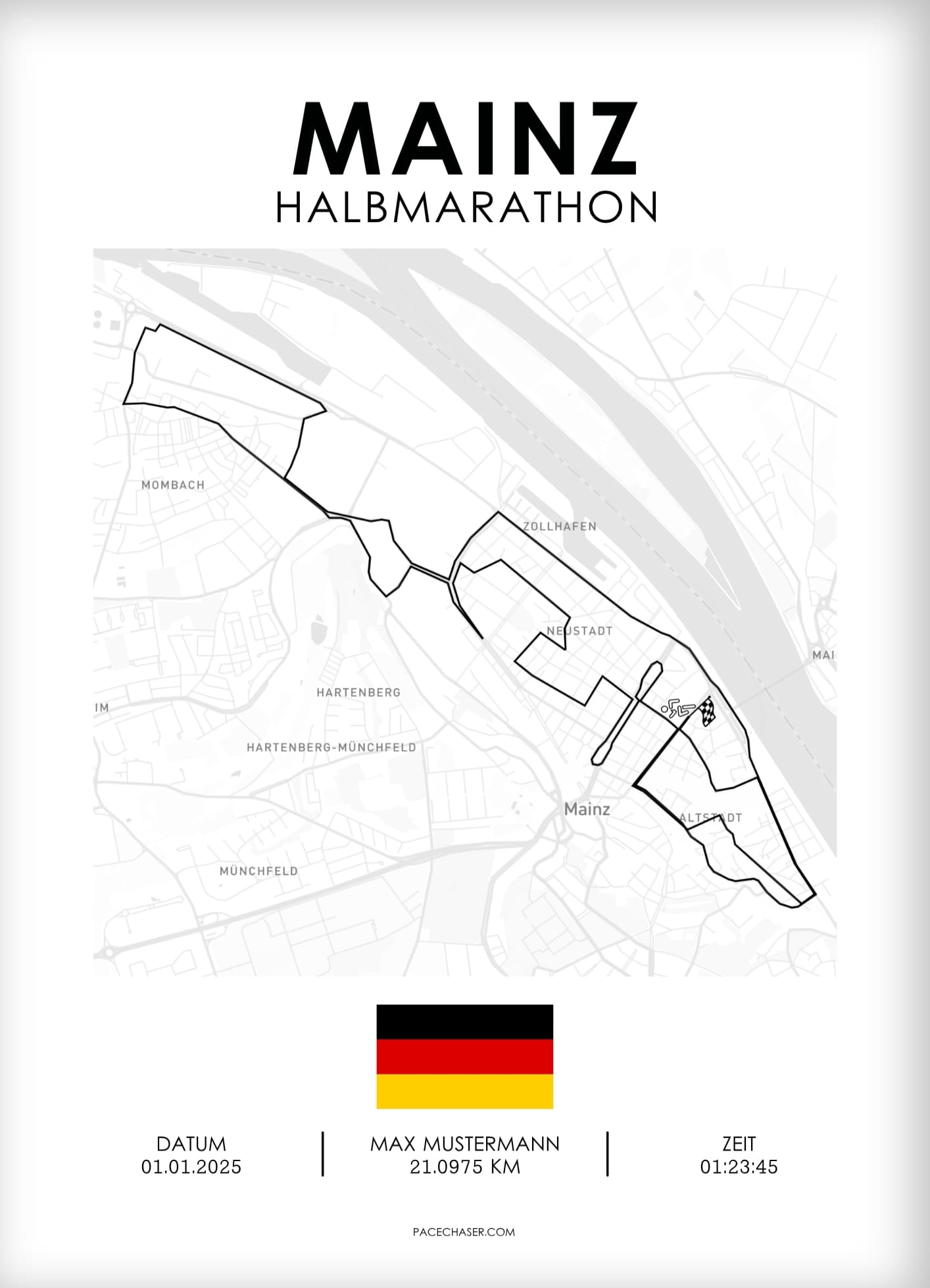 Mainz Half Marathon Poster