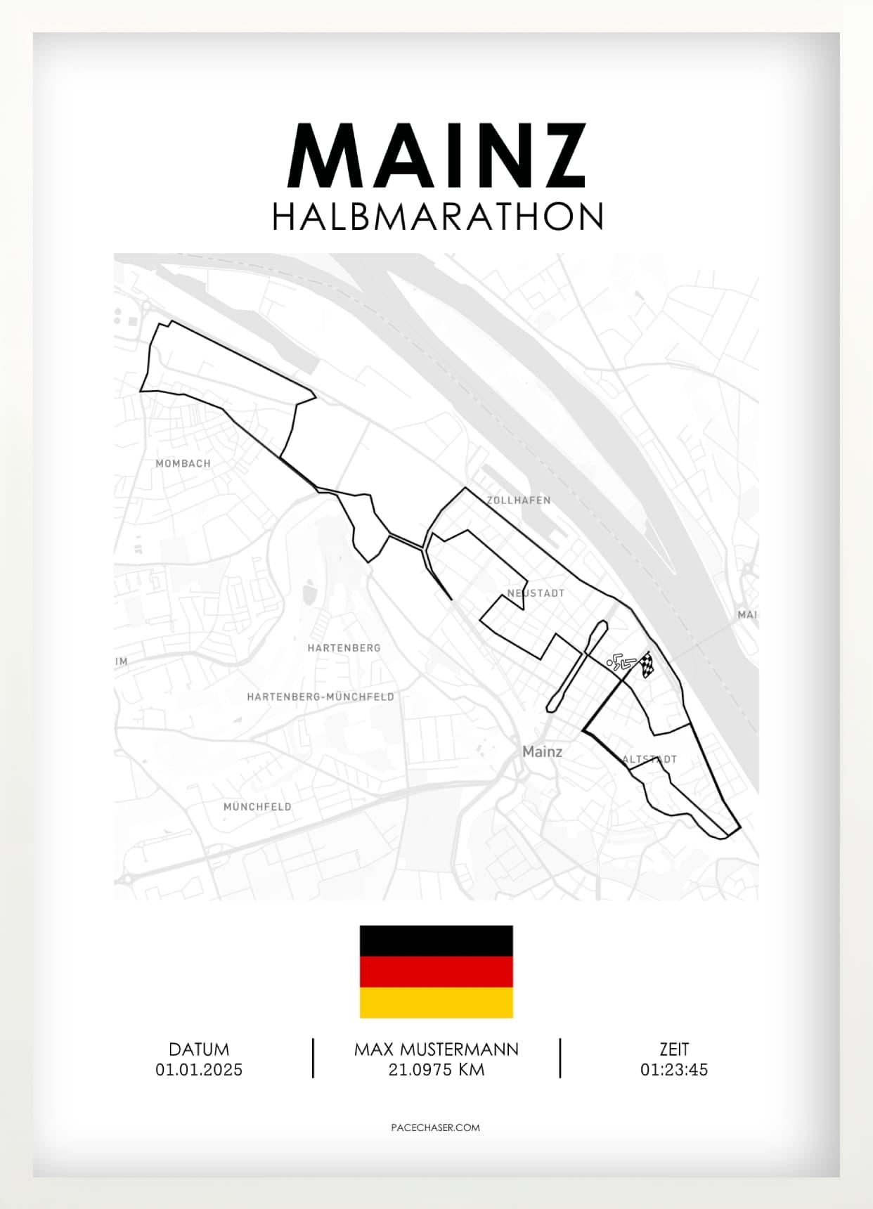 Mainz Half Marathon Poster