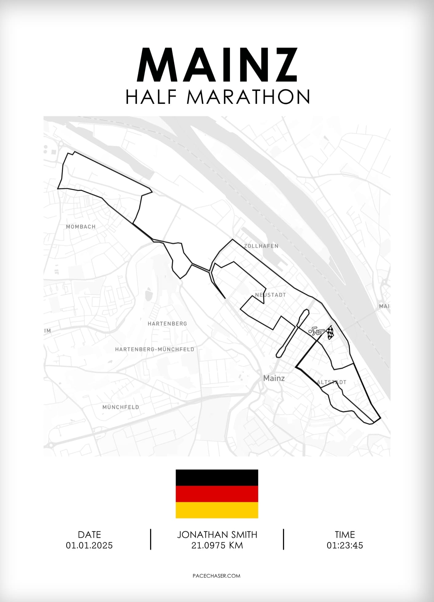 Mainz Half Marathon Poster