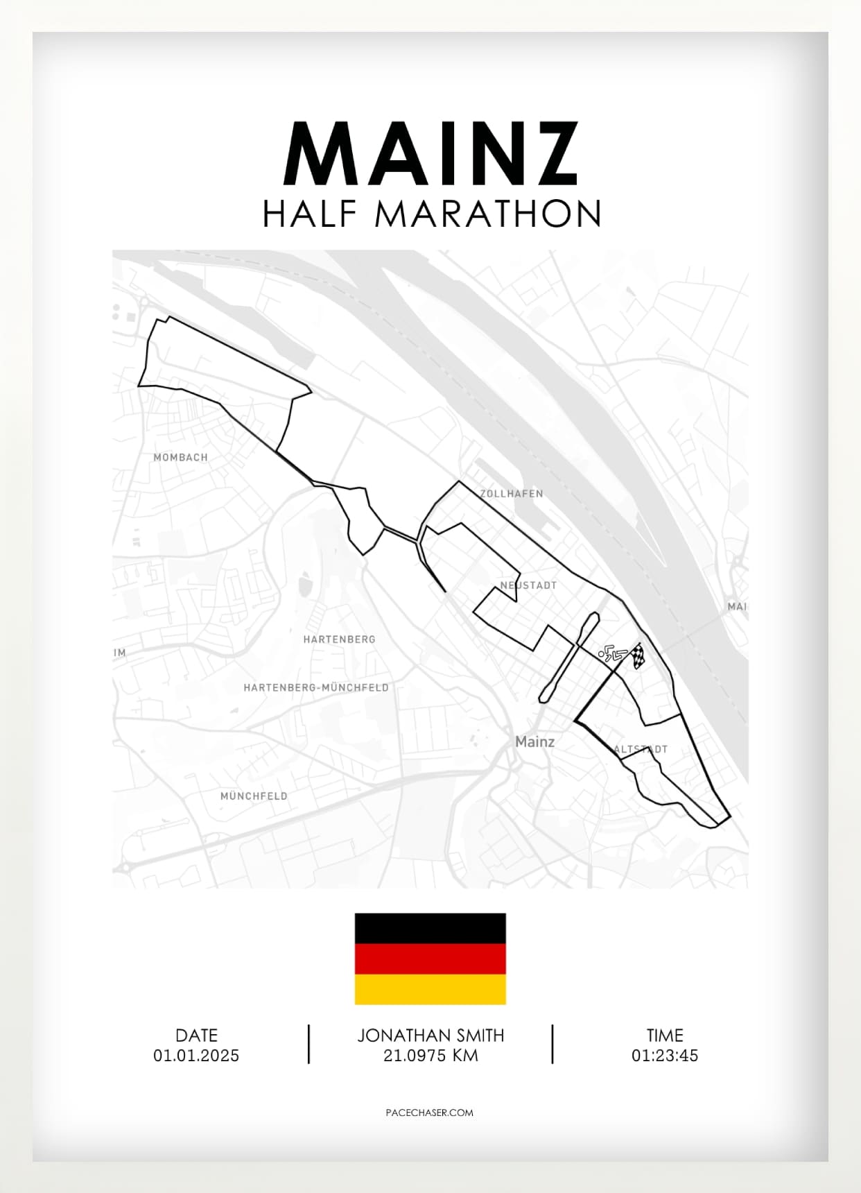 Mainz Half Marathon Poster
