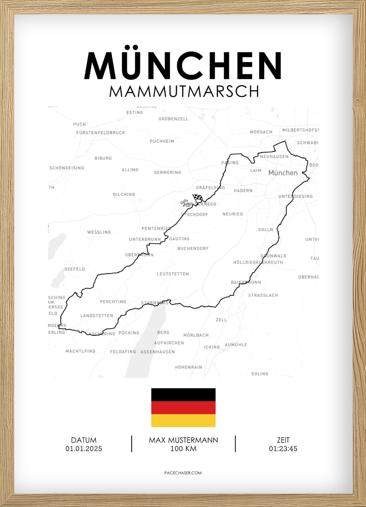 Mammutmasch München Poster (100 KM)