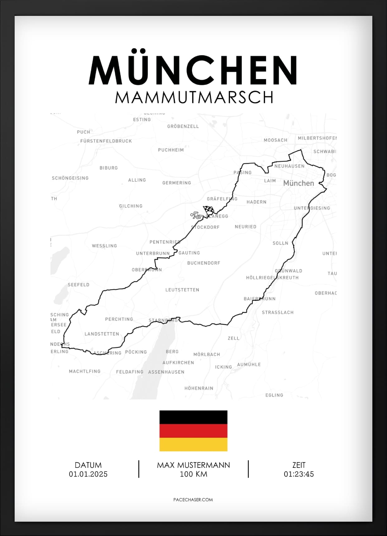 Mammutmasch München Poster (100 KM)