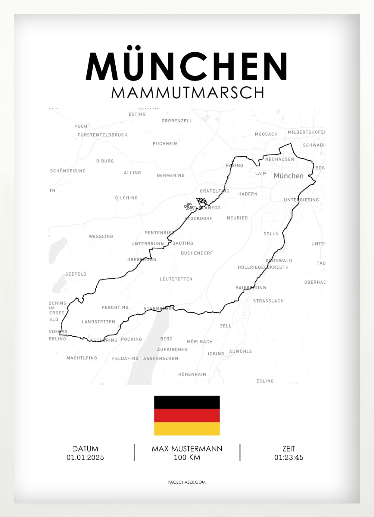 Mammutmasch München Poster (100 KM)