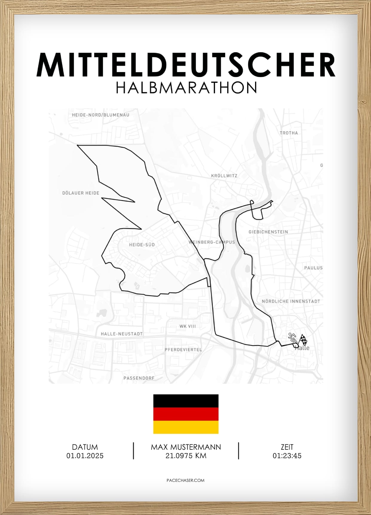 Mitteldeutscher Halbmarathon Poster