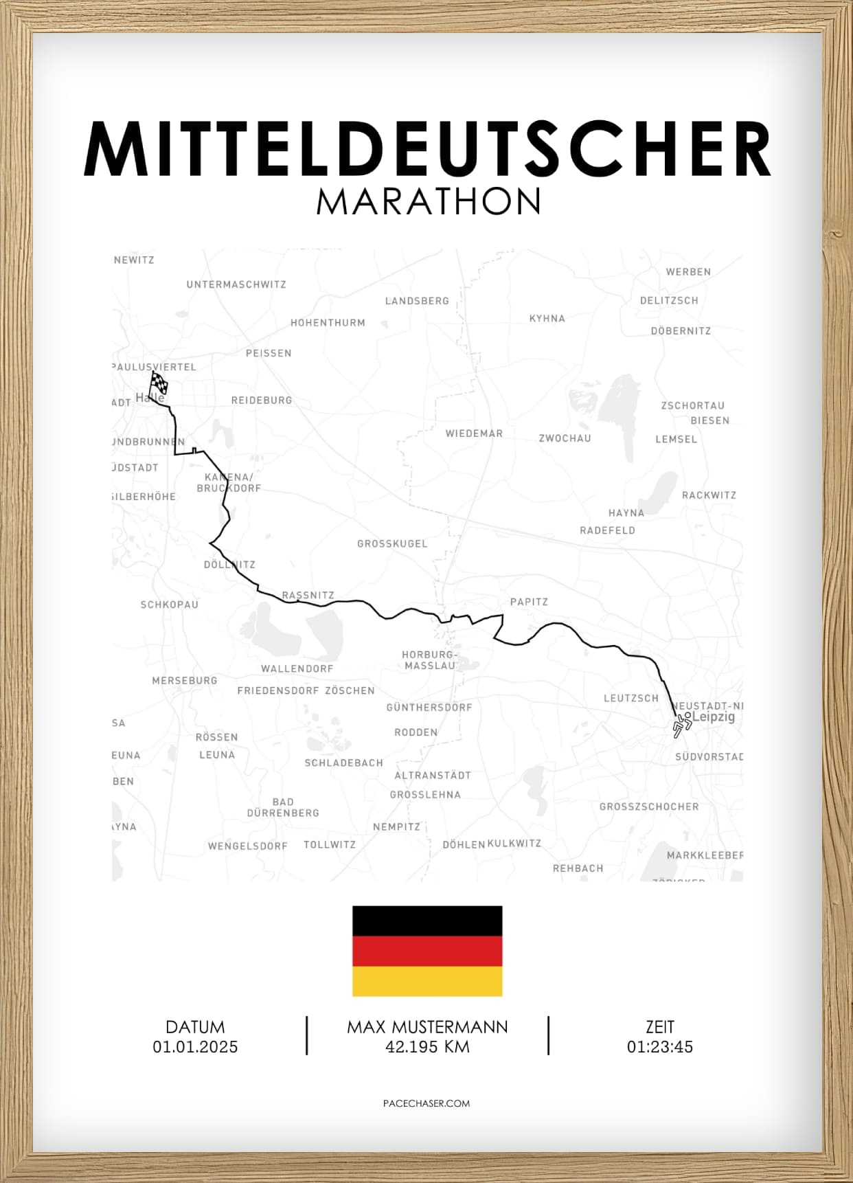 Mitteldeutscher Marathon Poster
