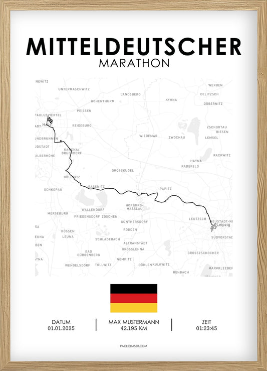 Mitteldeutscher Marathon Poster