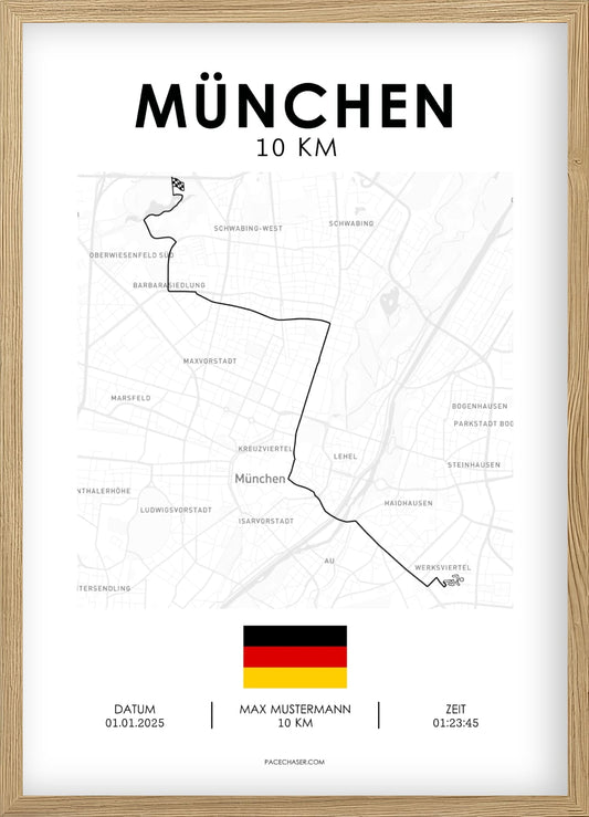 10 km München Poster