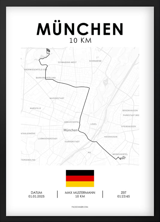 10 km München Poster
