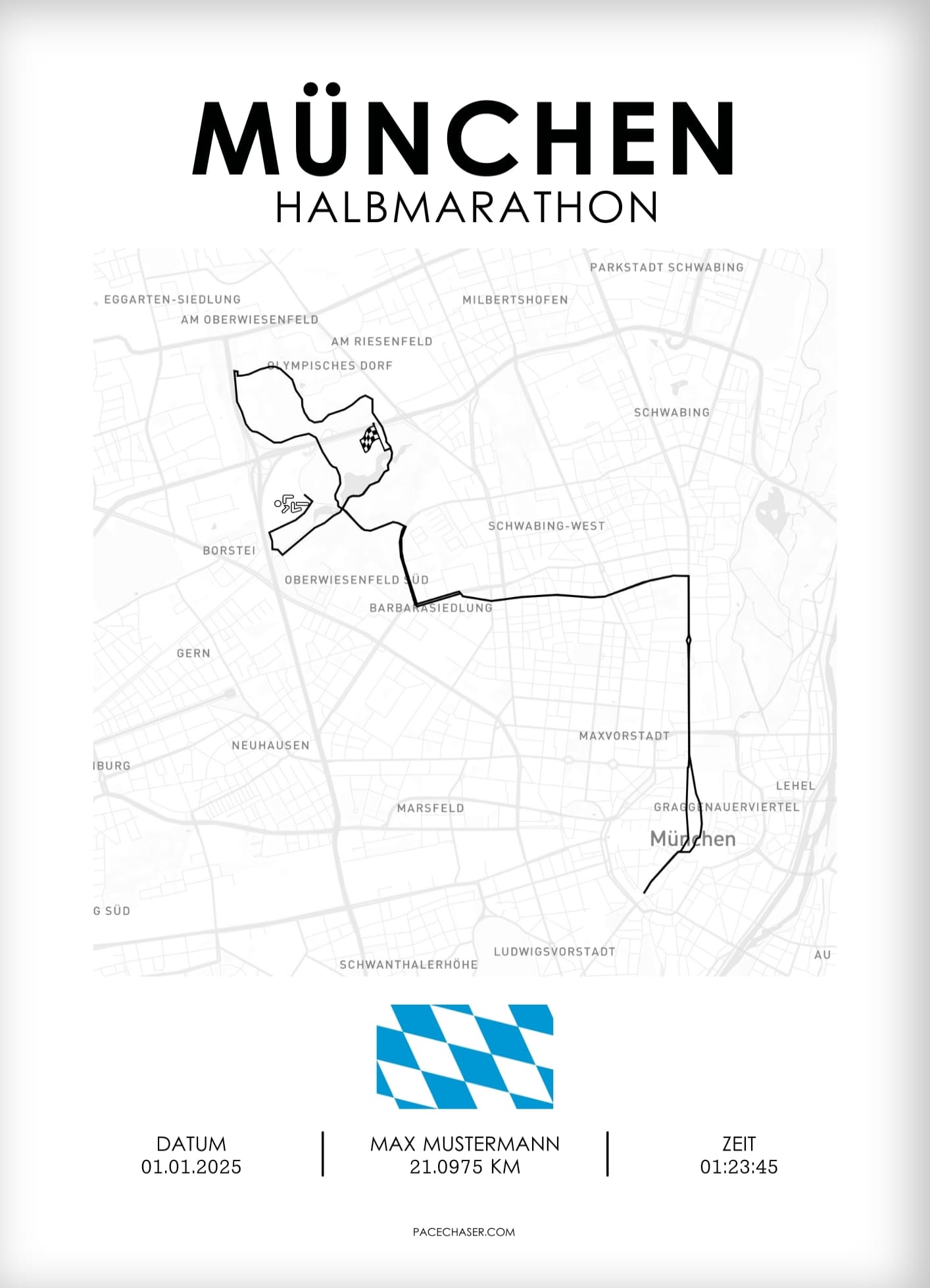Munich Half Marathon Poster