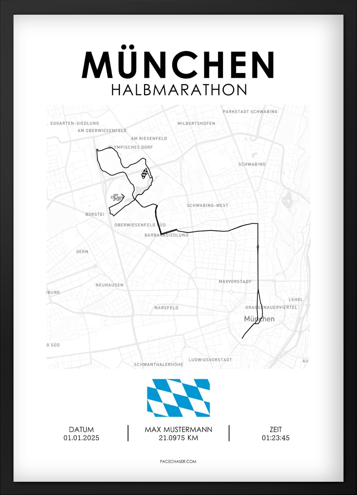 Munich Half Marathon Poster