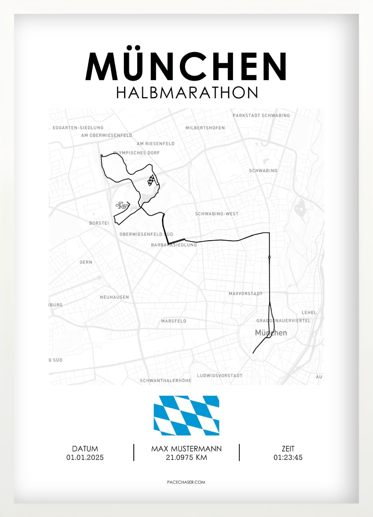 Munich Half Marathon Poster