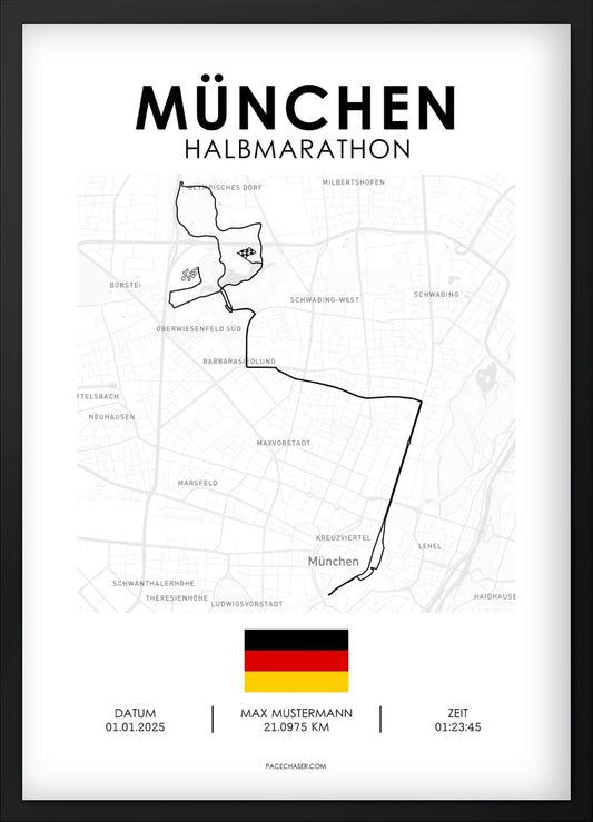 Halbmarathon München Poster