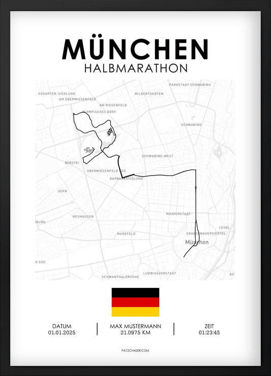 Halbmarathon München Poster