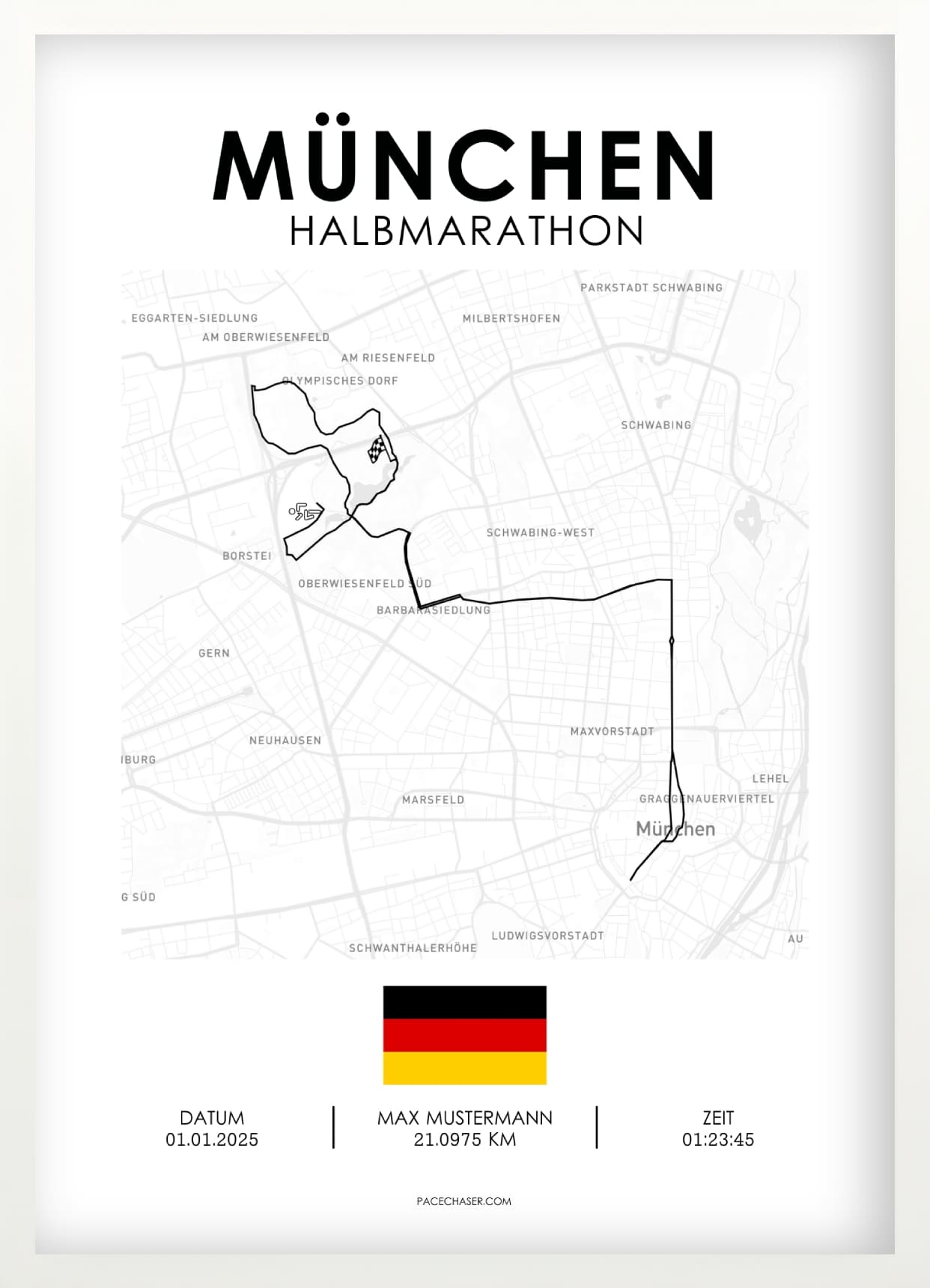 Munich Half Marathon Poster