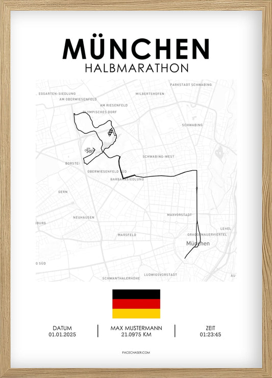 Halbmarathon München Poster