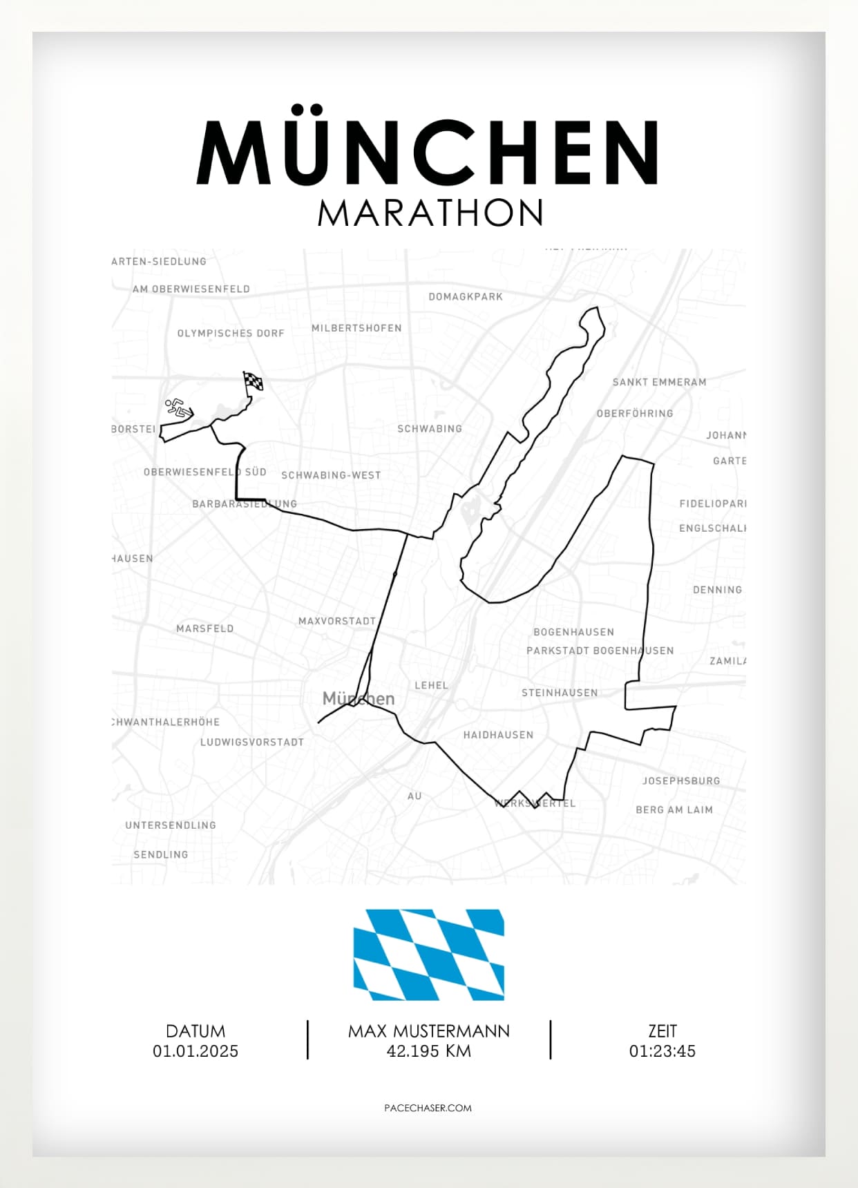 Munich Marathon Poster