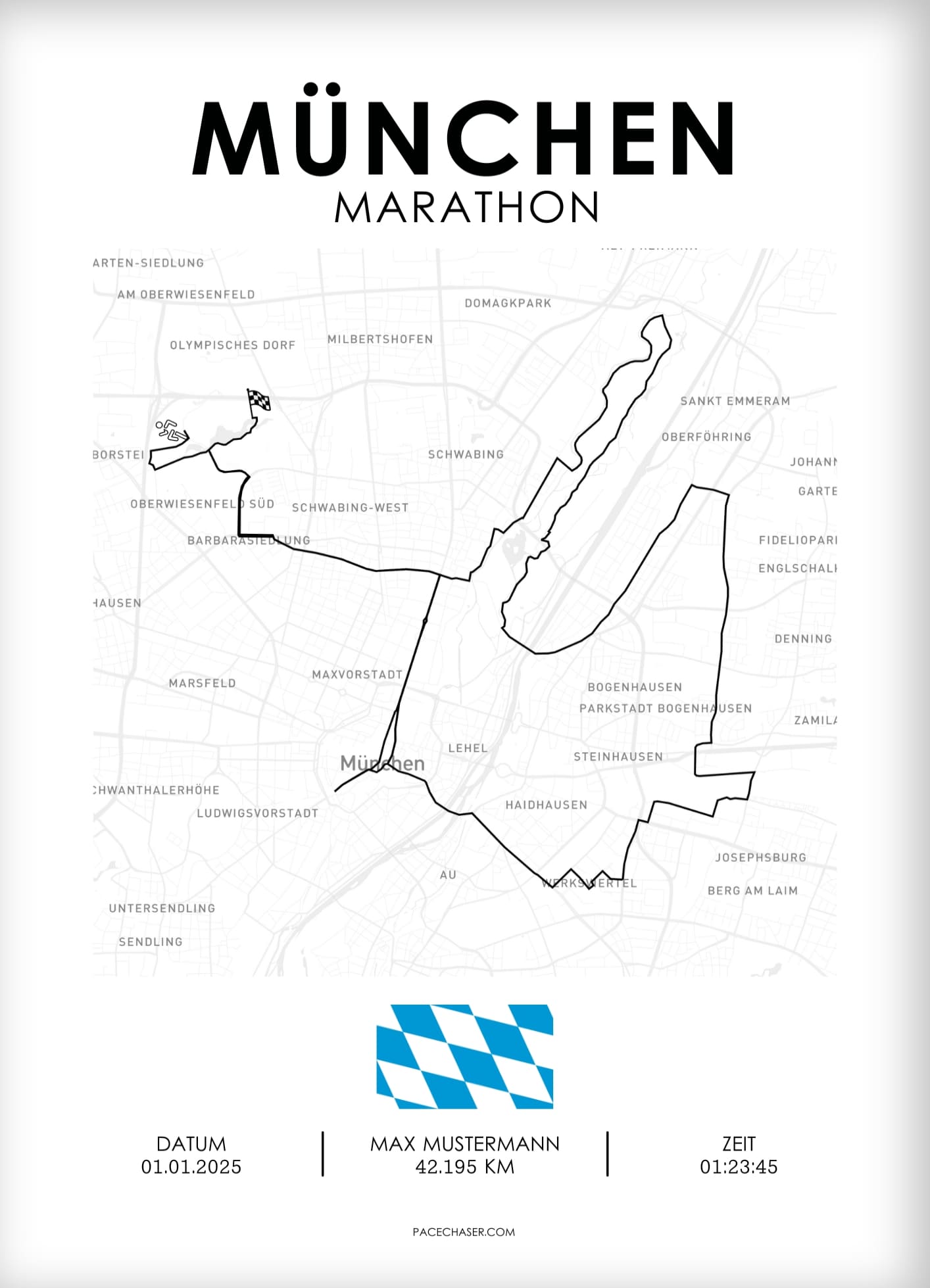 Munich Marathon Poster