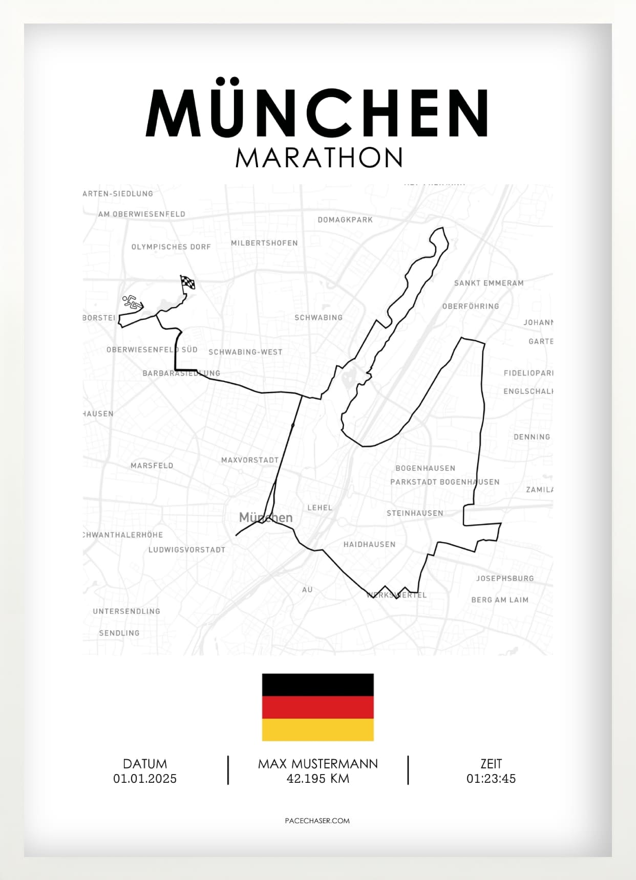 Munich Marathon Poster