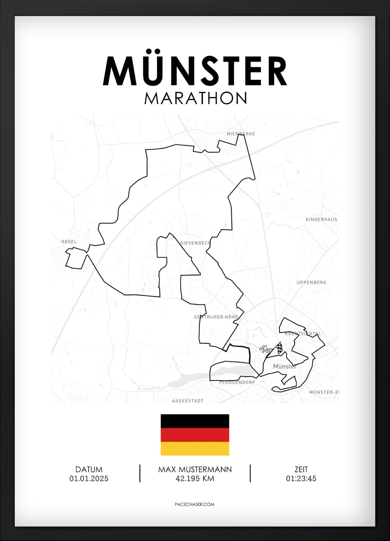 Marathon Münster Poster
