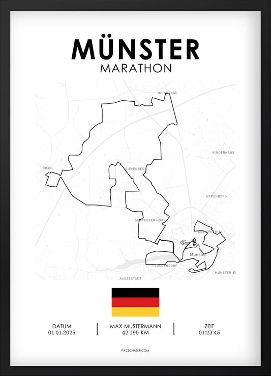 Marathon Münster Poster