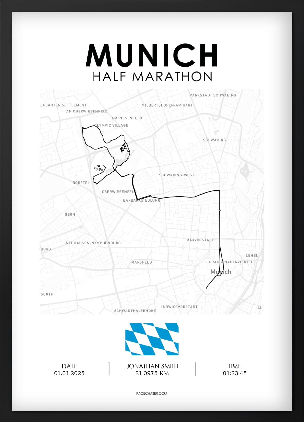 Munich Half Marathon Poster