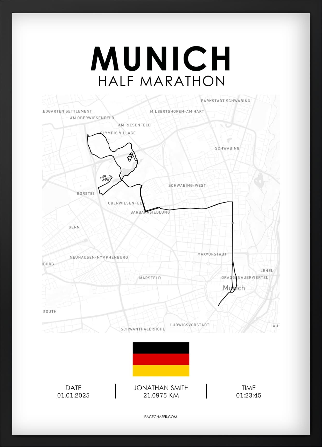 Munich Half Marathon Poster