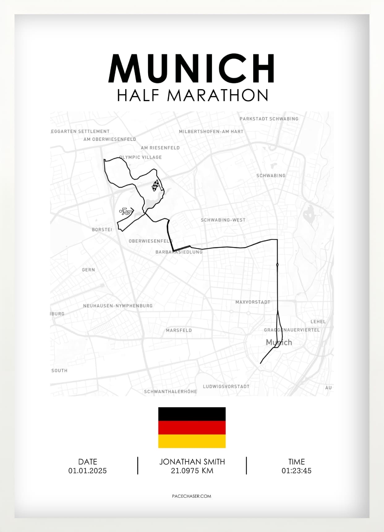 Munich Half Marathon Poster