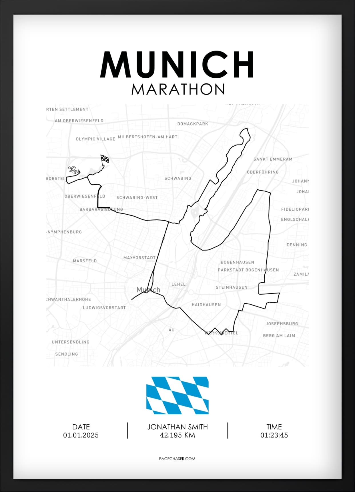 Munich Marathon Poster
