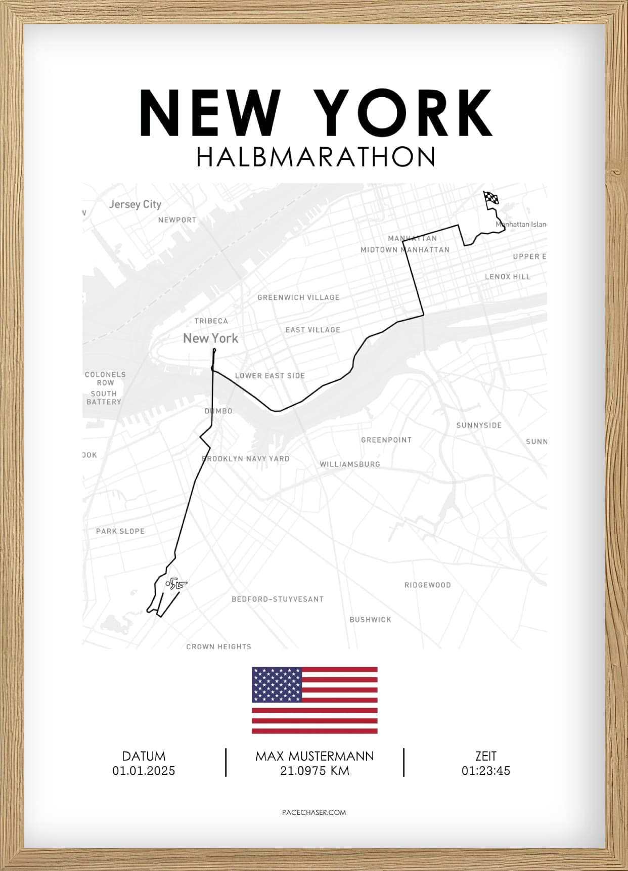 New York Half Marathon Poster