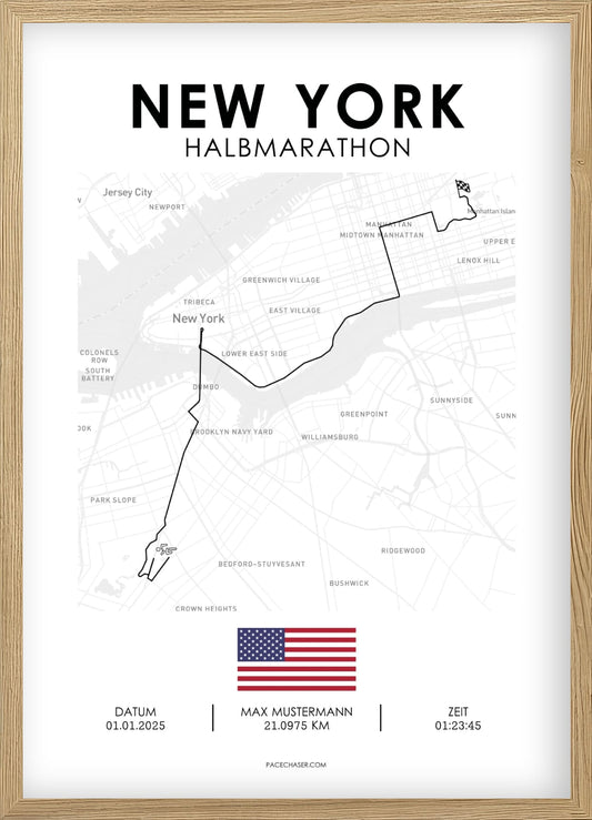 New York Half Marathon Poster (from 2026)