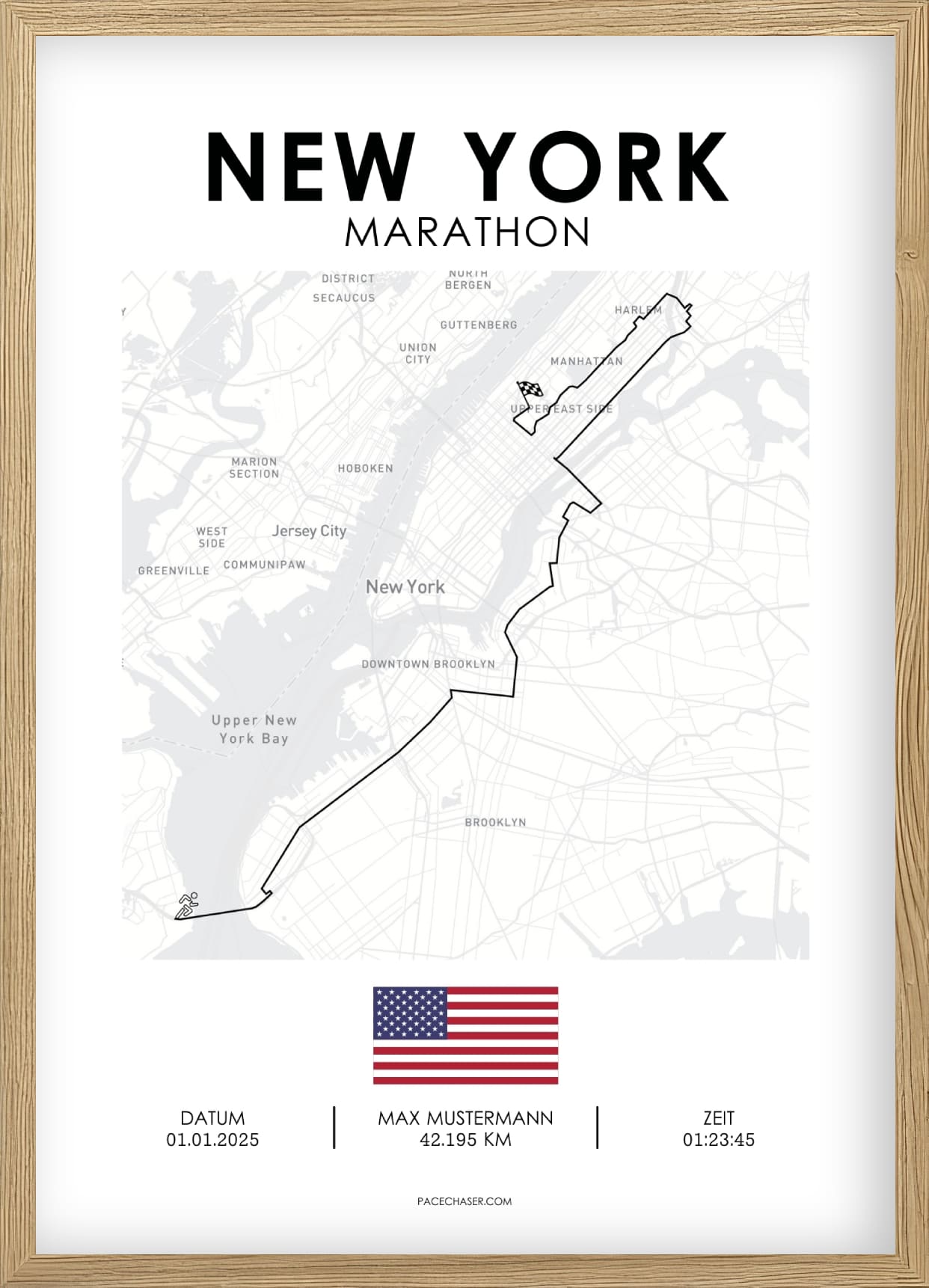 Marathon New York Poster