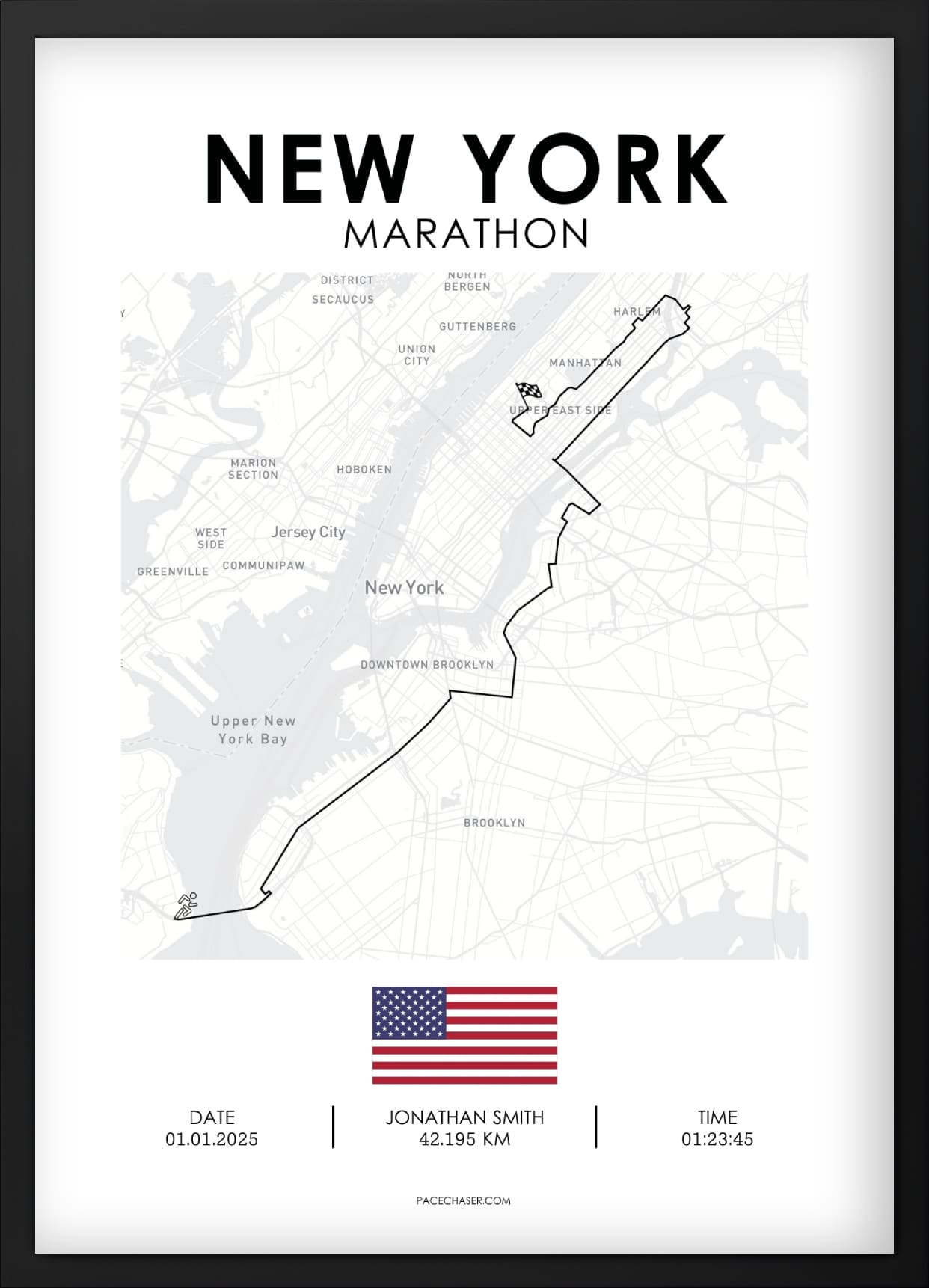 Marathon New York Poster