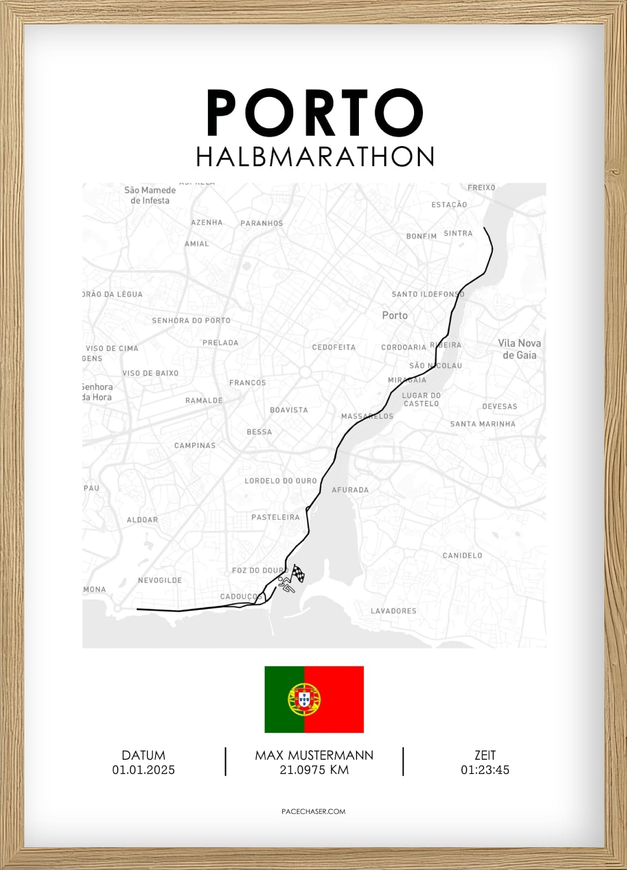Porto Half Marathon Poster