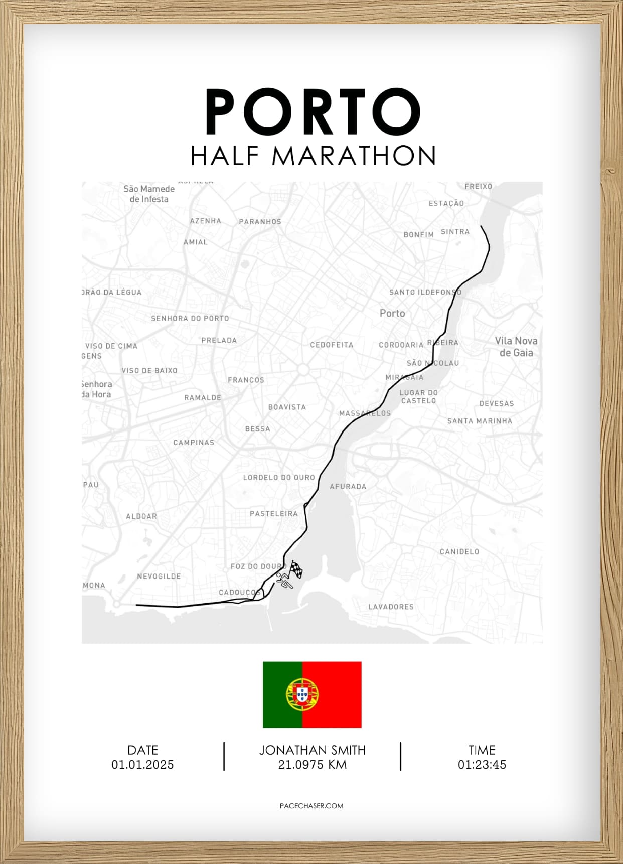 Porto Half Marathon Poster