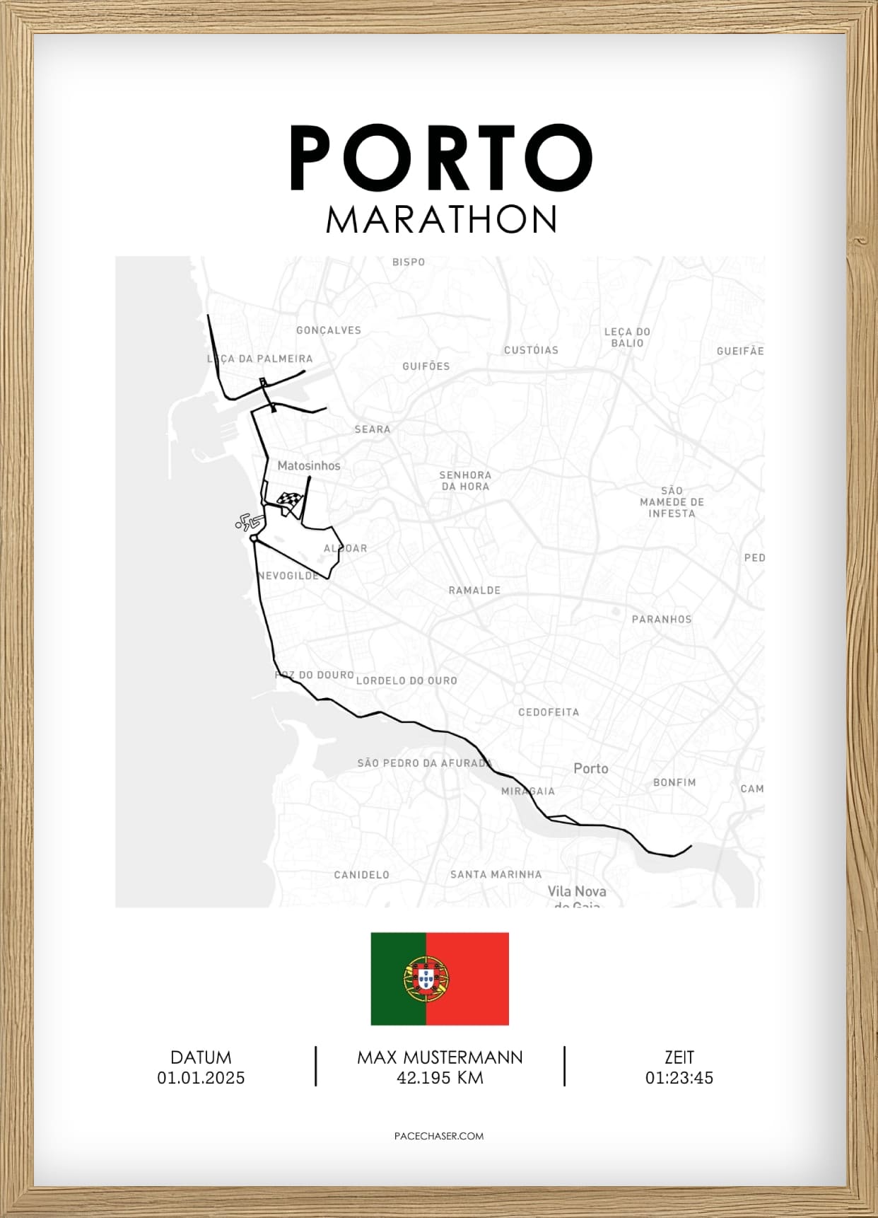 Marathon Porto Poster