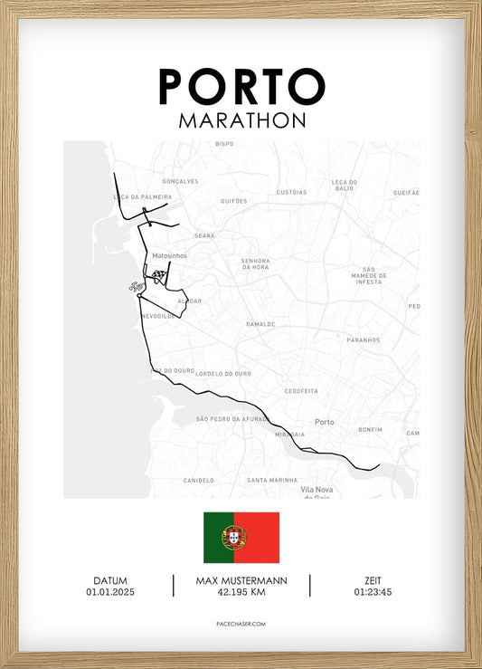 Marathon Porto Poster