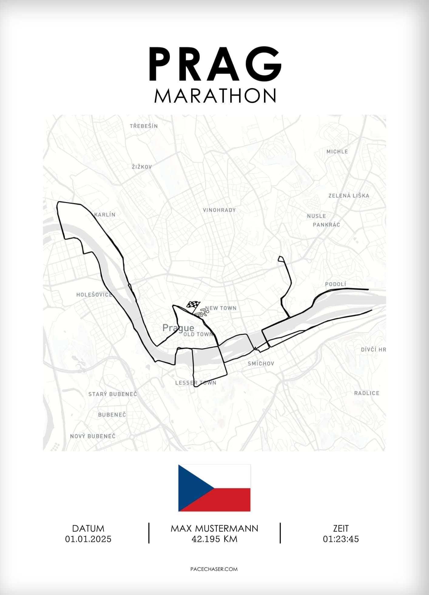 Marathon Prag Poster