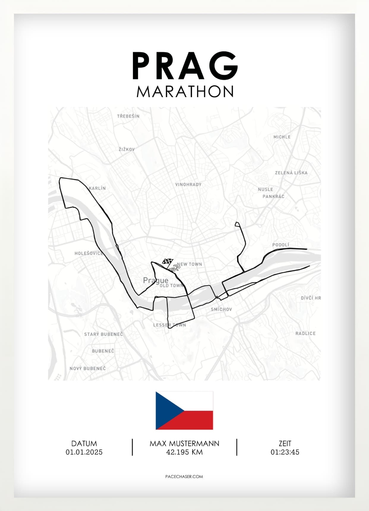 Marathon Prag Poster